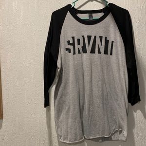 Servant Size L Baseball style t-shirt